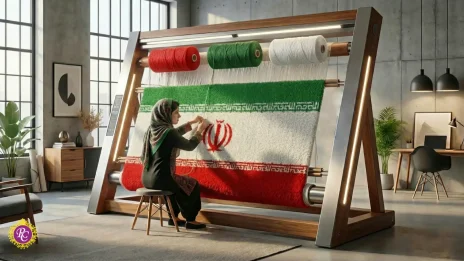 فرش پرچم دوم